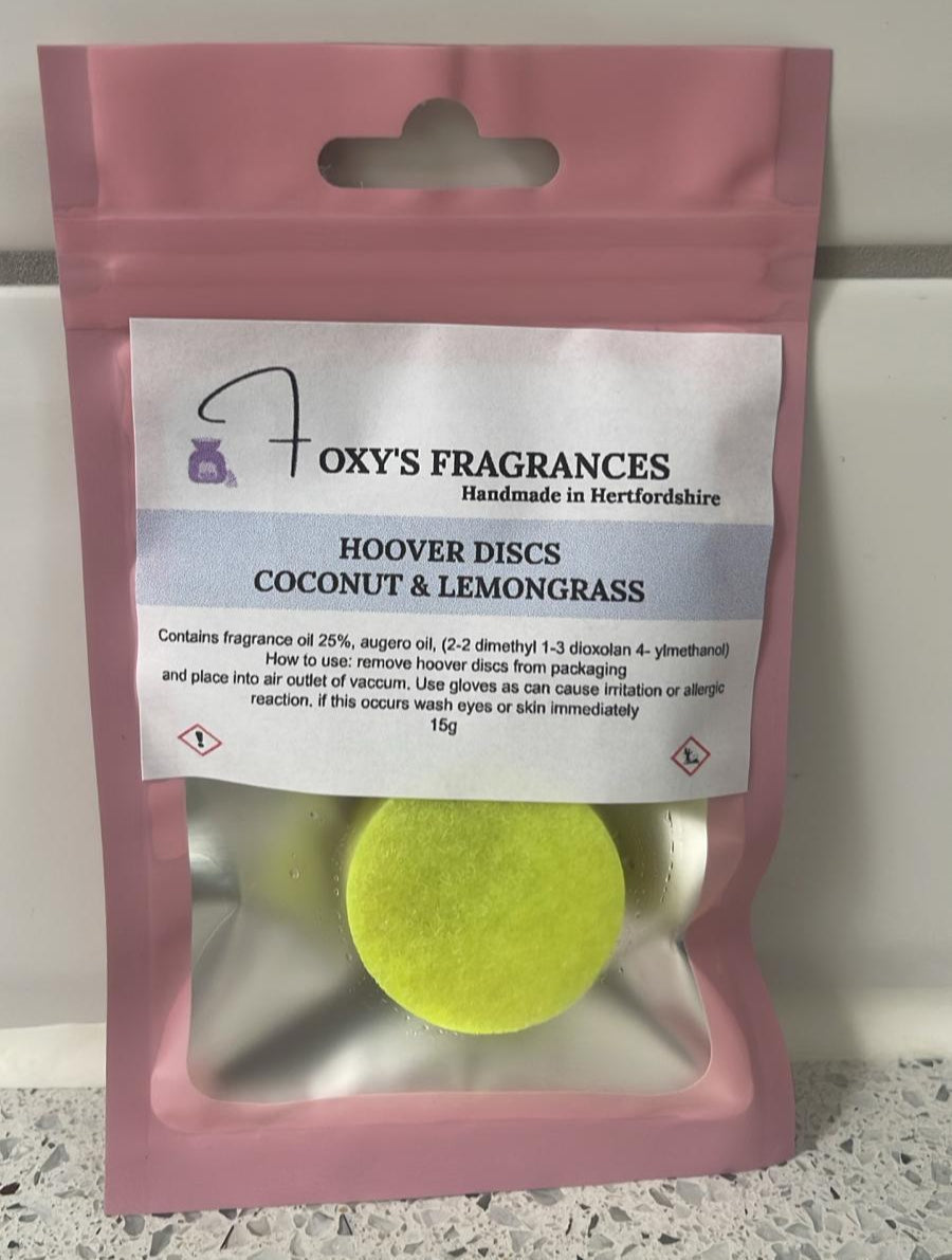 Hoover Discs Coconut & Lemongrass