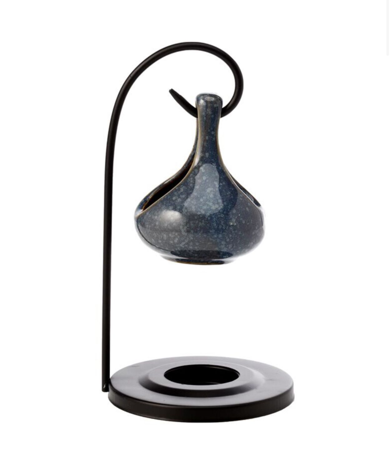 Teardrop Shape Hanging Oil Burner with Stand