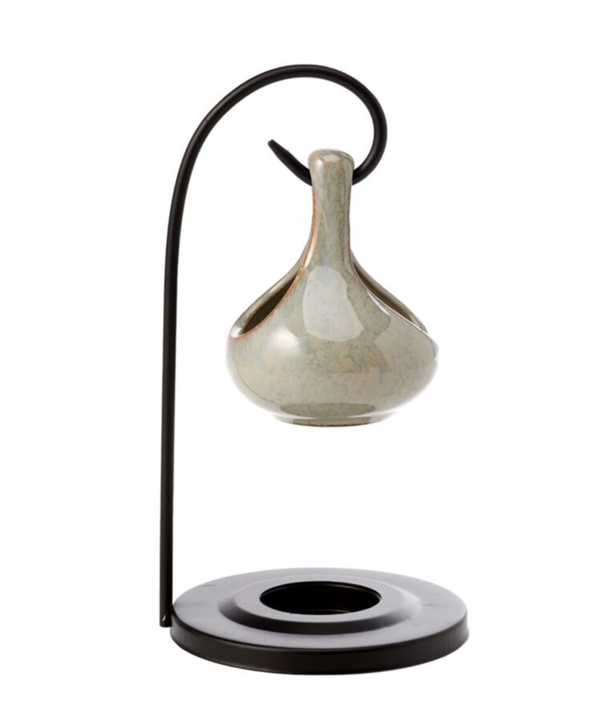 Teardrop Shape Hanging Oil Burner with Stand