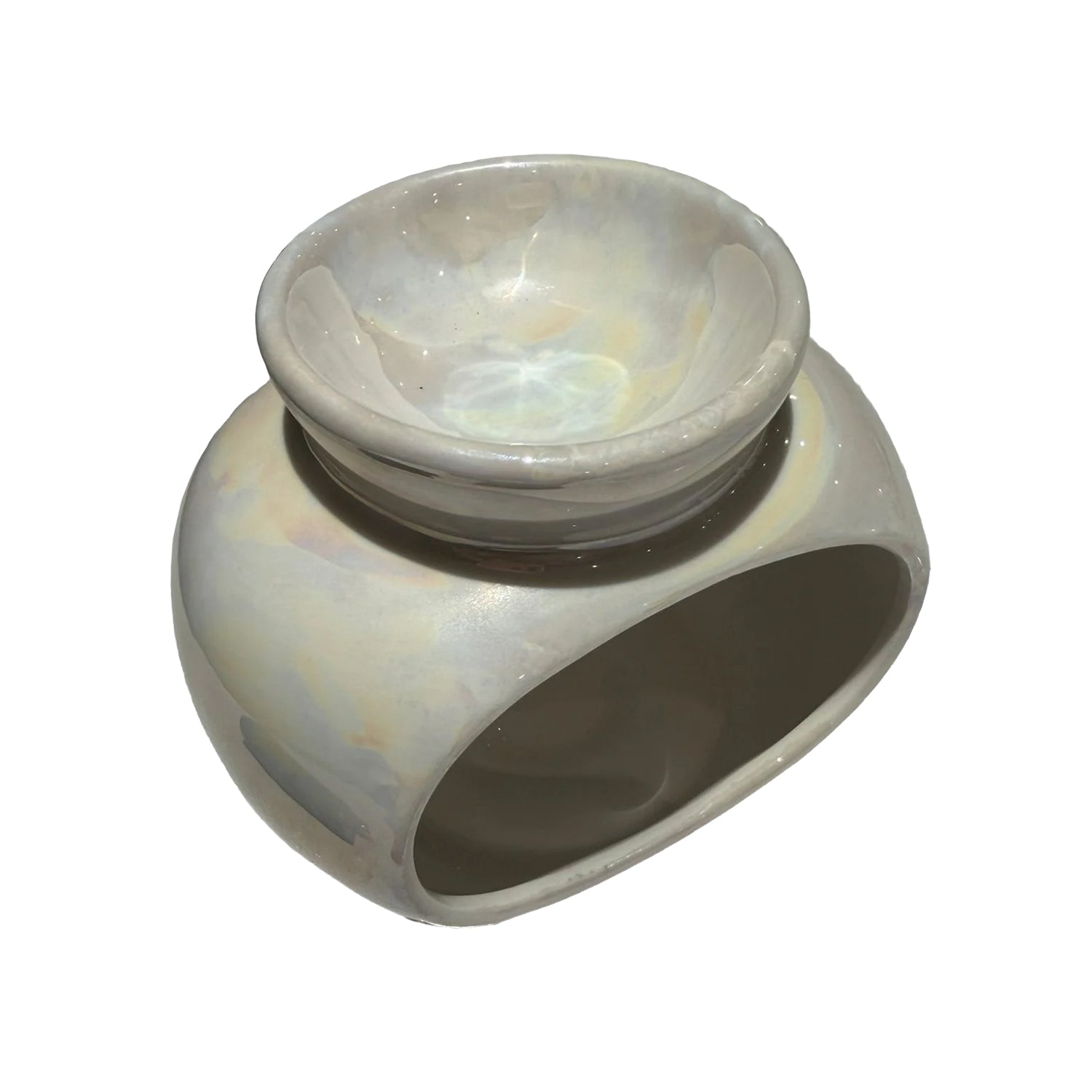 Oval Pearlescent Lustre Burner