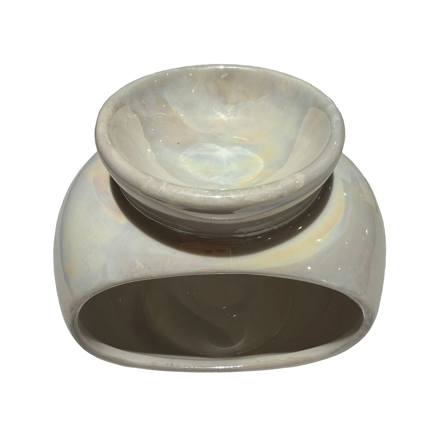 Oval Pearlescent Lustre Burner