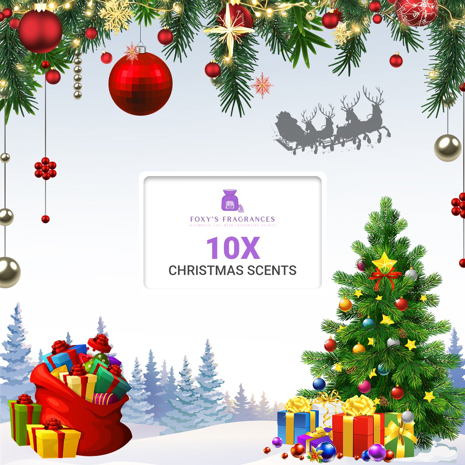 10x Christmas Scents