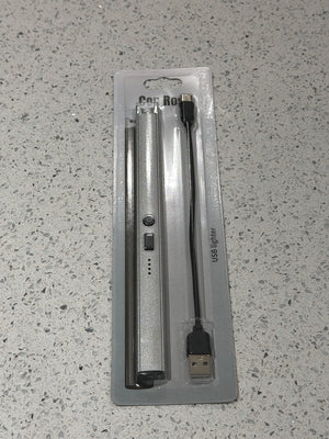 Arc-proof windless USB lighter with safety lock