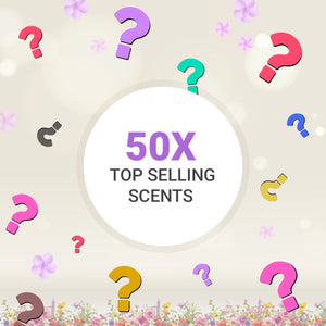 50 X TOP SELLING! scents Packs Of Scented Sizzlers! High Fragrance And Low Heat.