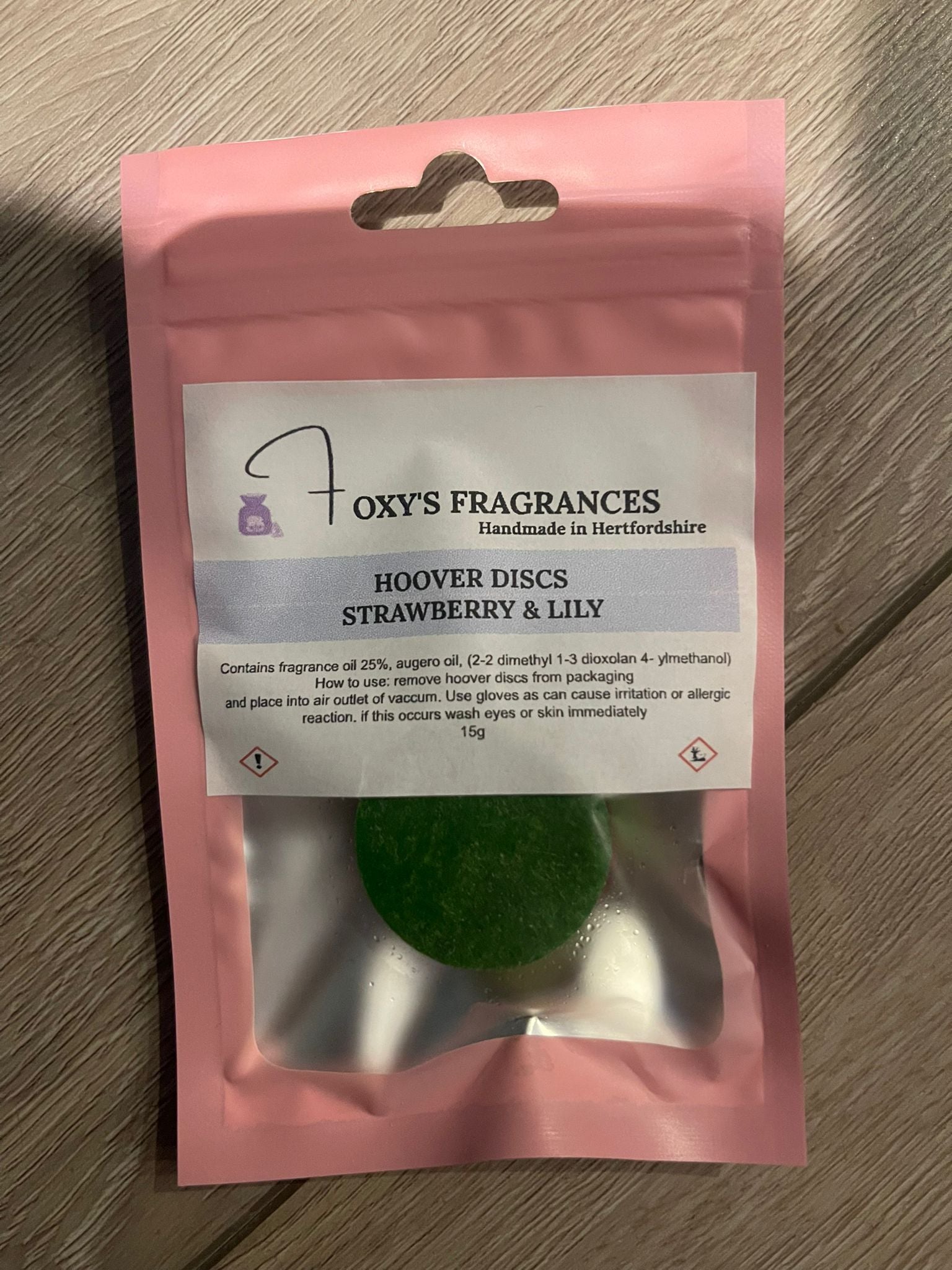 Hoover Discs Strawberry & Lily
