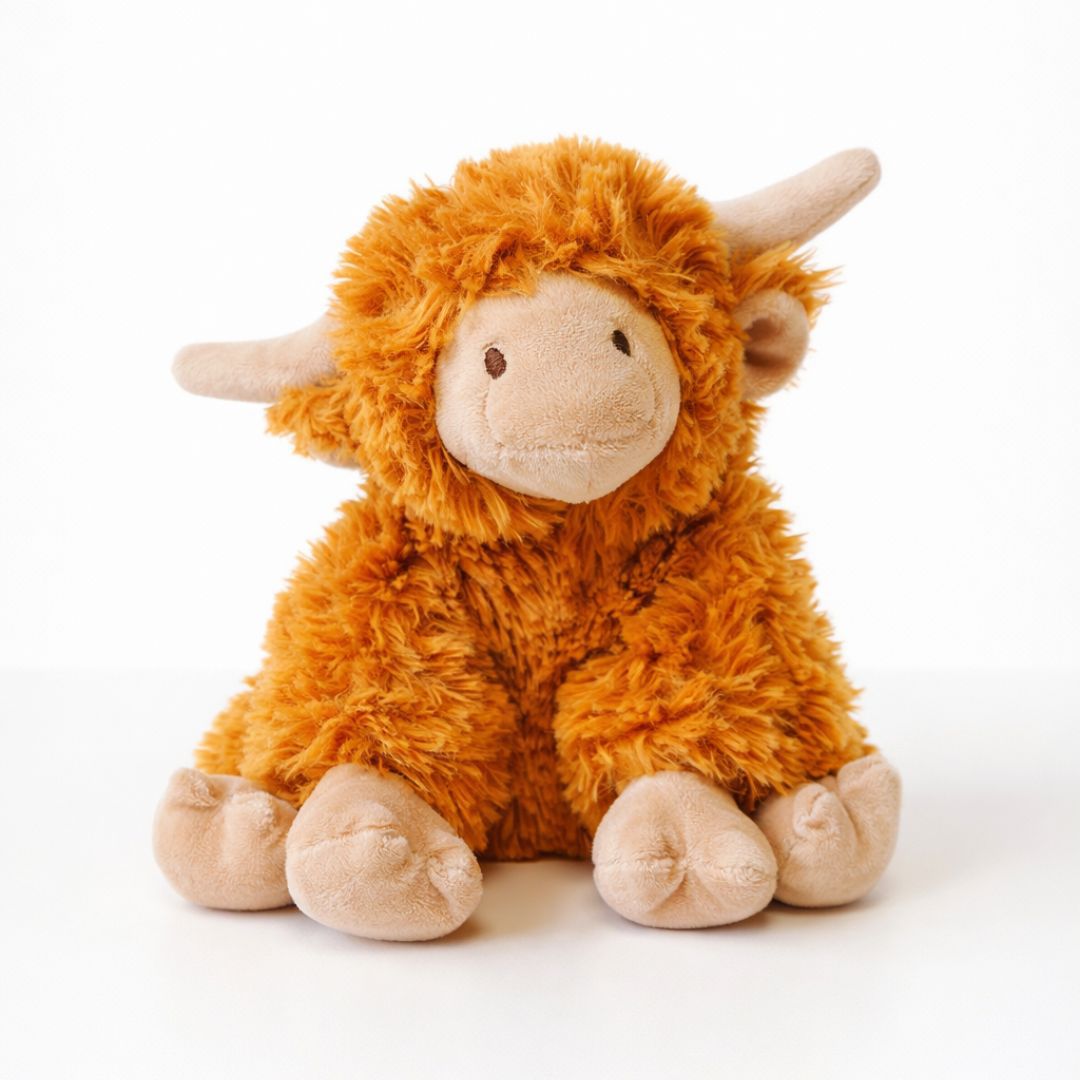 Highland Cow Plushie Teddy Bear