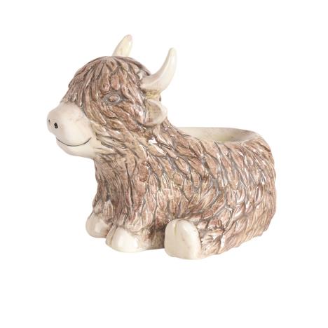 Highland Cow Sitting Sizzler/Oil/Wax Melt Burner