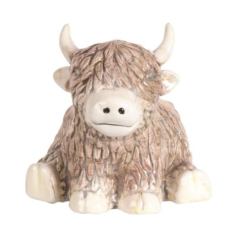 Highland Cow Sitting Sizzler/Oil/Wax Melt Burner