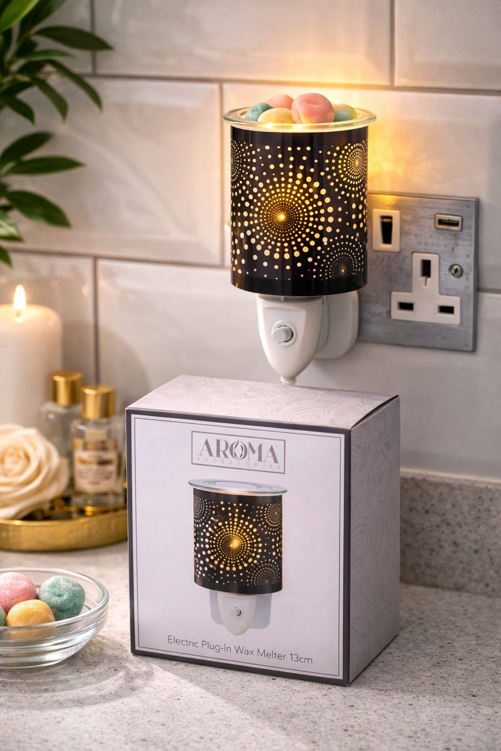 Starburst Dot Electric Plug-In Melter