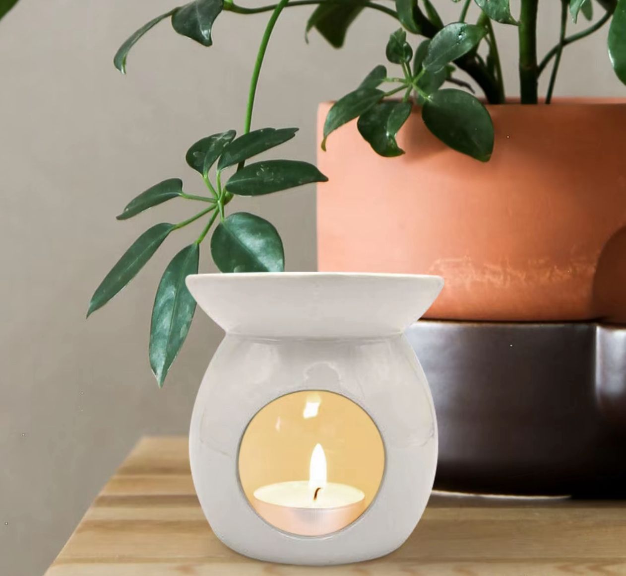 Small White Sizzler Burner