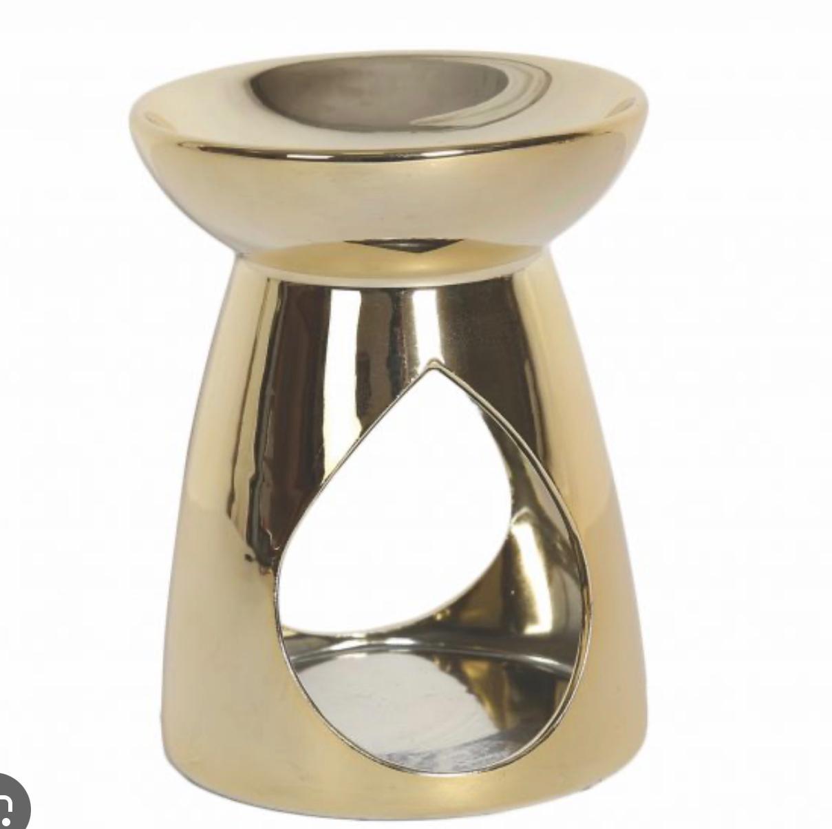 Luxury Gold Ceramic Oil & Wax Melt Burner