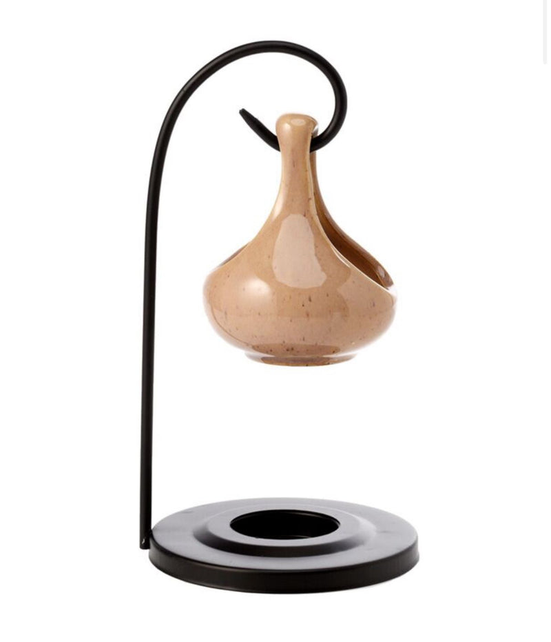 Teardrop Shape Hanging Oil Burner with Stand