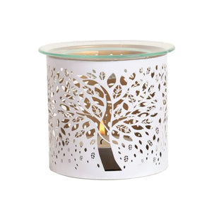 White Silhouette Tree of Life (+ 2 Bags of Sizzlers)