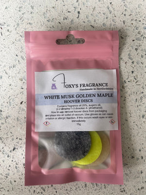 Hoover DIscs White Musk Golden Maple